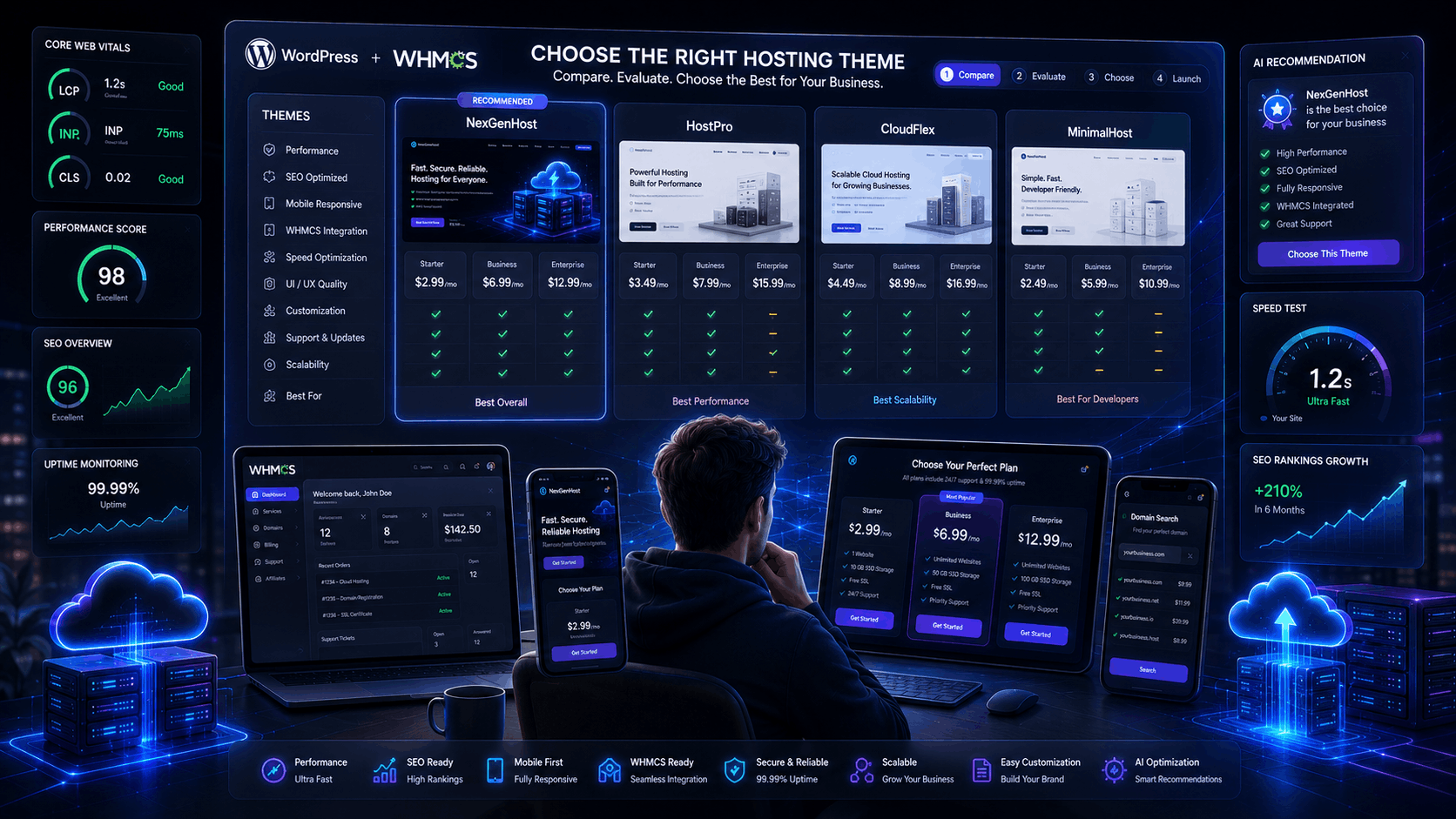 How to Choose the Right Hosting Theme for Your Business